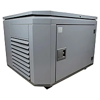Бензиновый генератор FUBAG BS 8500 A ES DUPLEX в тихом зимнем кожухе 1200 RAL 7024