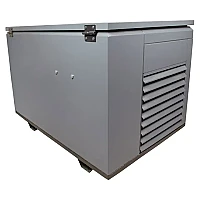 Бензиновый генератор FUBAG BS 9000 A ES в тихом зимнем кожухе 1200 RAL 7024