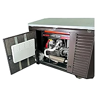 Бензиновый генератор FUBAG BS 11000 A ES в супертихом зимнем кожухе 1700SS RAL 8019