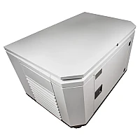 Бензиновый генератор FUBAG BS 17000 A ES в тихом зимнем кожухе 1600 RAL 7035