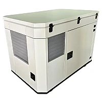 Генератор A-iPower A11000EAX в тихом зимнем кожухе 1600 RAL 7035 + блок автозапуска A-iPower 230В/400В 100А 8 ПИН