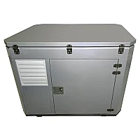 Генератор A-iPower A11000EAX в тихом зимнем кожухе 1600 RAL 7024 + блок автозапуска A-iPower 230В/400В 100А 8 ПИН