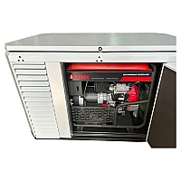 Бензиновый генератор FUBAG BS 17000 A ES в супертихом зимнем кожухе 1700SS RAL 7035