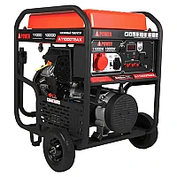 Бензиновый генератор A-iPower A11000TEAX в тихом зимнем кожухе 1600 RAL 7035 + блок автозапуска A-iPower 230В/400В 100А 8 ПИН