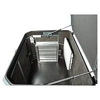 Бензиновый генератор FUBAG BS 11000 A ES в тихом зимнем кожухе 1600 RAL 7024