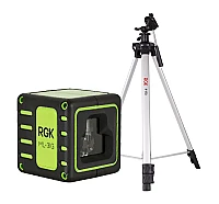Лазерный уровень RGK ML-31G + штатив RGK F170