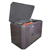 Бензиновый генератор A-iPower A11000TEAX в супертихом зимнем кожухе 1700SS RAL 8019 + блок автозапуска A-iPower 230В/400В 100А 8 ПИН